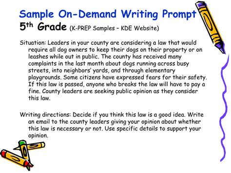Informational On Demand Writing Prompts Teaching Resources Tpt Writing On Demand Prompts - Writing On Demand Prompts