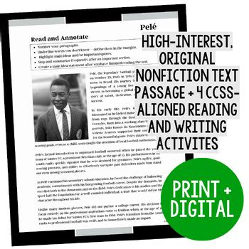 Informational Paragraph About Pele