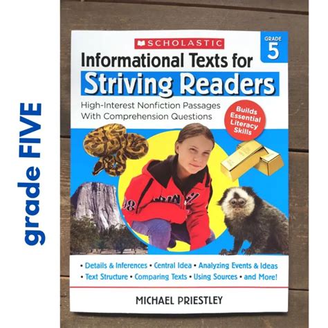 Informational Texts For Striving Readers Grade 3 1st Grade Informational Text - 1st Grade Informational Text