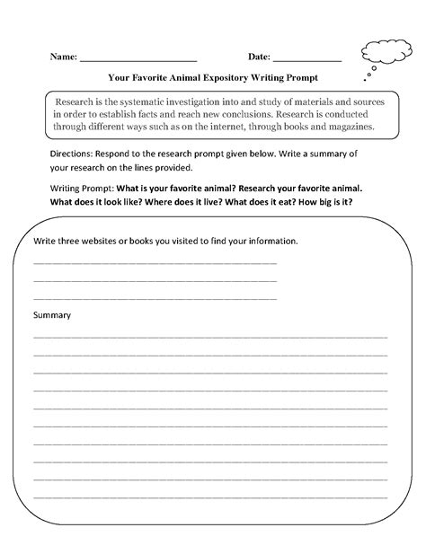 Informational Writing Prompts And Worksheets Informational Writing Topics For 5th Grade - Informational Writing Topics For 5th Grade