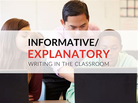 Informative Explanatory Writing In The Classroom Grades 3 Elements Of Informative Writing - Elements Of Informative Writing