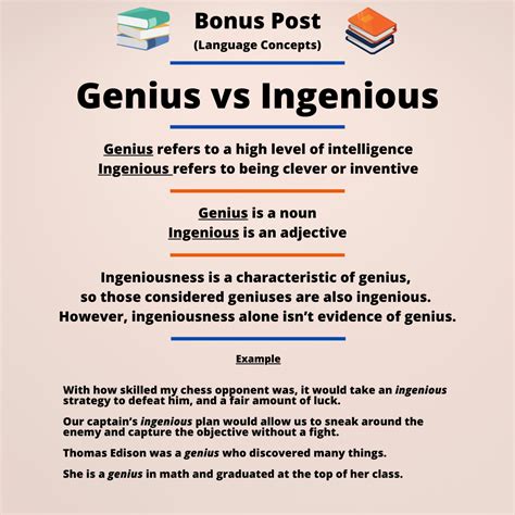 Ingenious Meaning