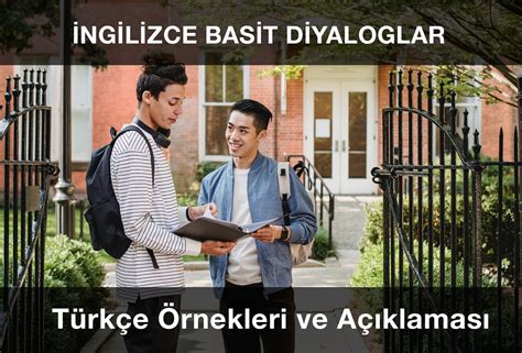 ingilizce kolay diyalog örnekleri