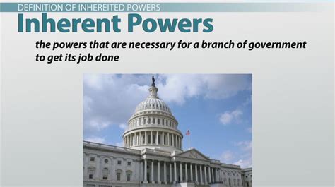 Inherent Powers Definition