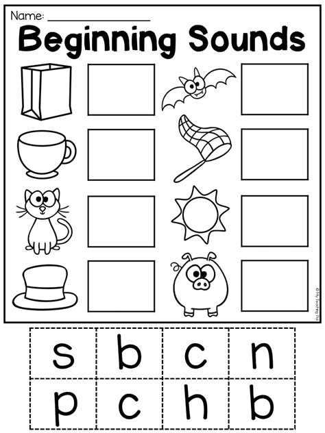 Initial Sounds Free Printable Worksheets Worksheetfun Initial Sounds Worksheet - Initial Sounds Worksheet