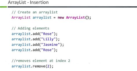 Initialize Arraylist