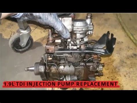 Read Injector Pump Vw Engine Replacement 