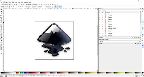Inkcape Comvine To One Layer