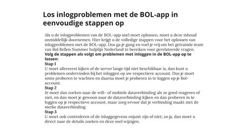 inlogproblemen vertaling
