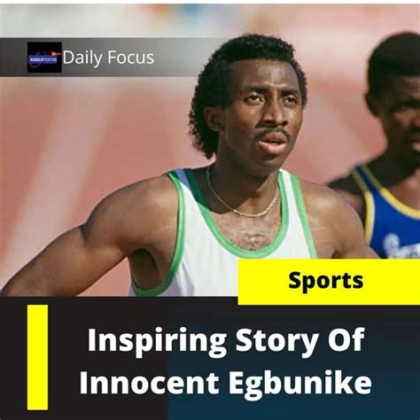innocent egbunike biography template