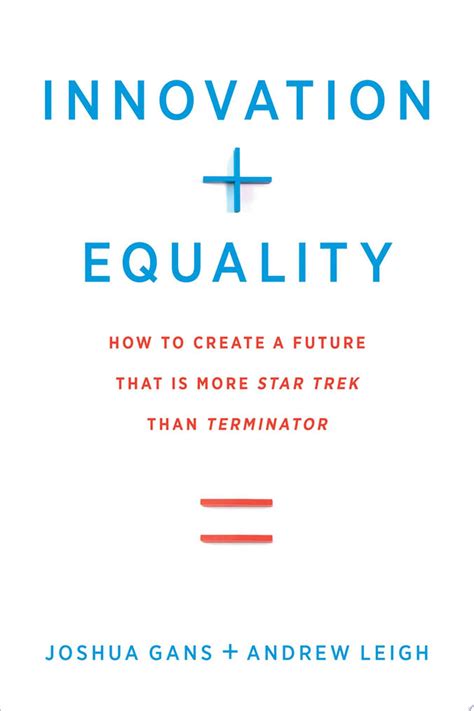 Innovation Equality How To Create A Future That I