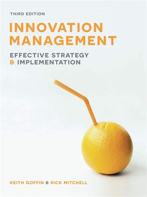 Full Download Innovation Management Effective Strategy And Implementation 