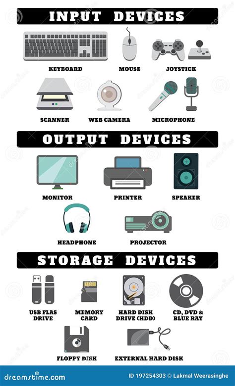 Input Output Storage Devices
