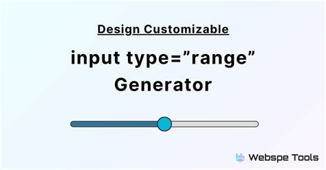 input range css generator