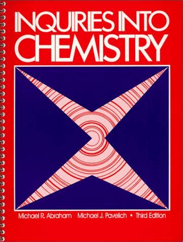 inquiries into chemistry third edition answers