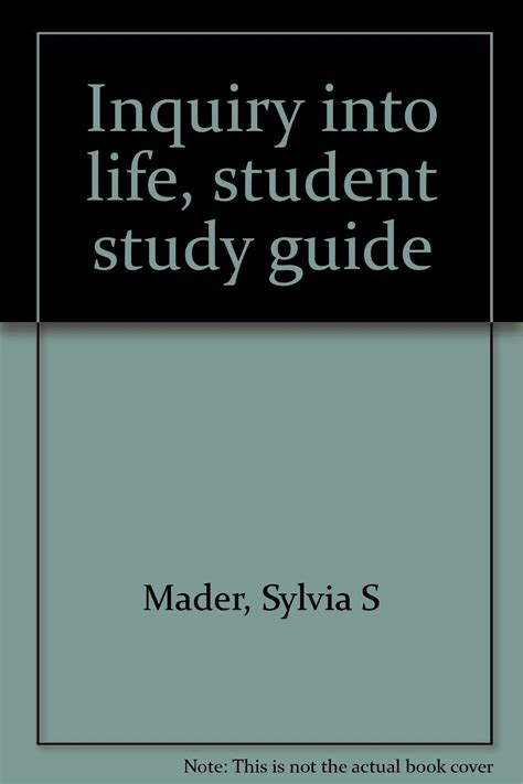 Inquiry Into Life Study Guide 11th Edition Wolcom