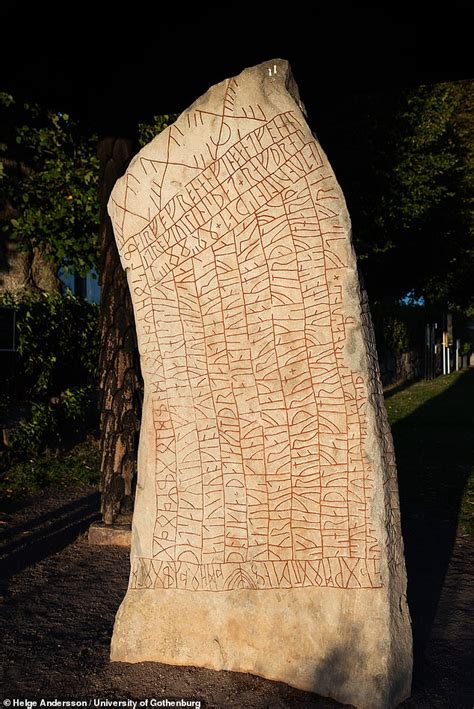 Inscribed Viking Monument