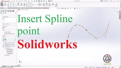 insert spline point solidworks