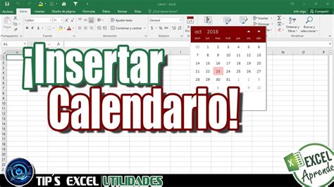 Insertar Calendario En Excel