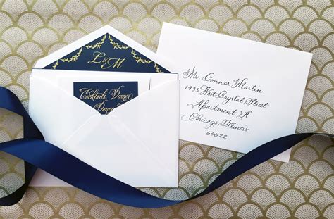 Inside Envelope For Wedding Invitations