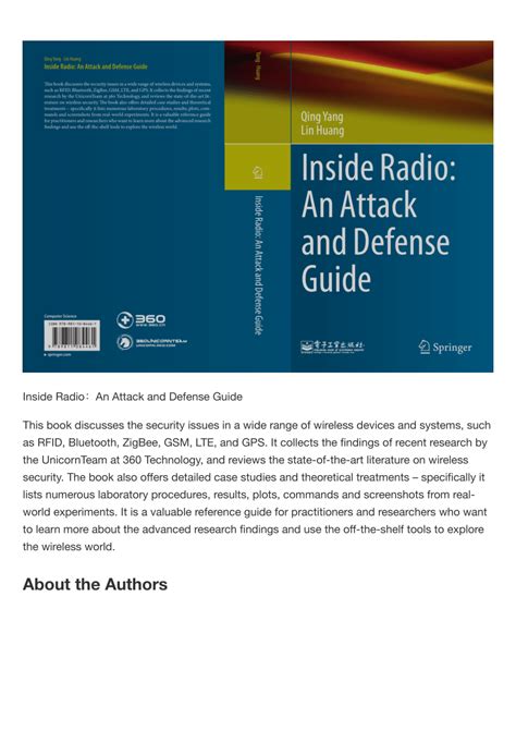 Inside Radio An Attack And Defense Guide