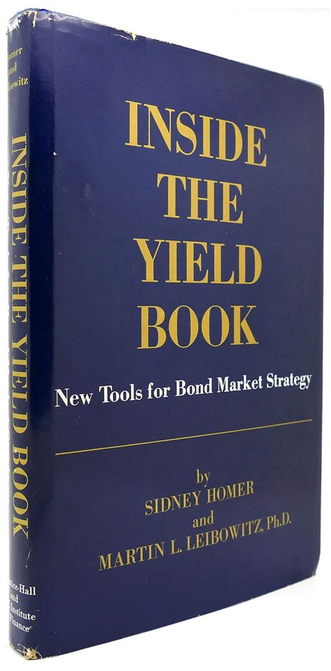 Inside The Yield Book Tools For Bond Market Strategy
