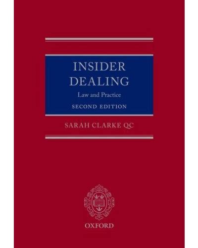 Read Insider Dealing Law And Practice 