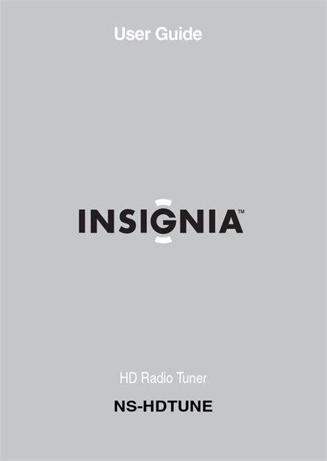 Full Download Insignia Ns Hdtune User Guide 