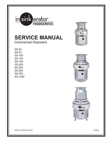 Download Insinkerator 100Ss Manual Guide 