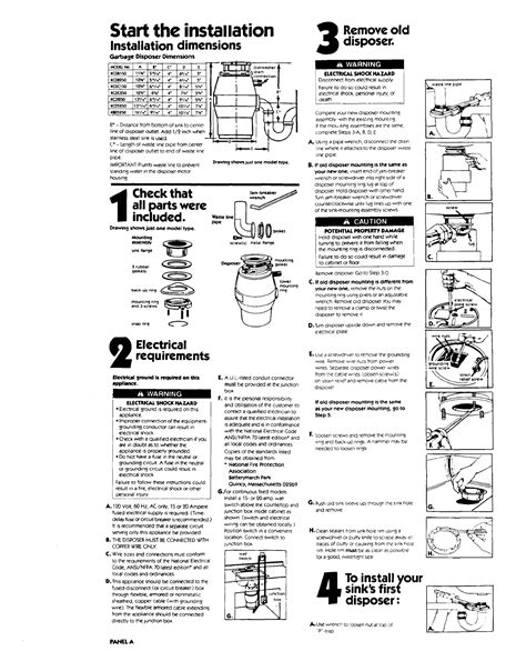 Read Insinkerator Problems User Guide 