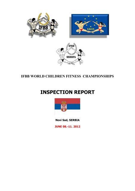 Download Inspection Report Ifbb 