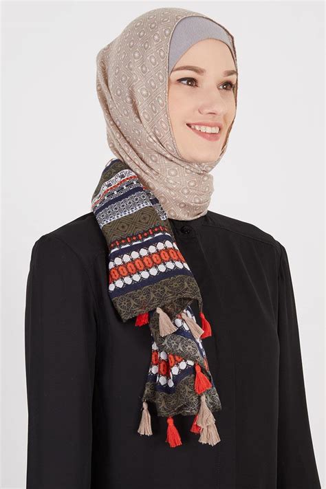 Inspirasi 28 Pashmina Crinkle Warna Khaki Warna Khaki Hijab - Warna Khaki Hijab