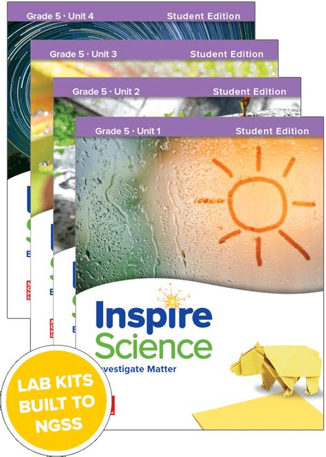 Inspire Science K 5 Mcgraw Hill Science Book For 5th Grade - Science Book For 5th Grade