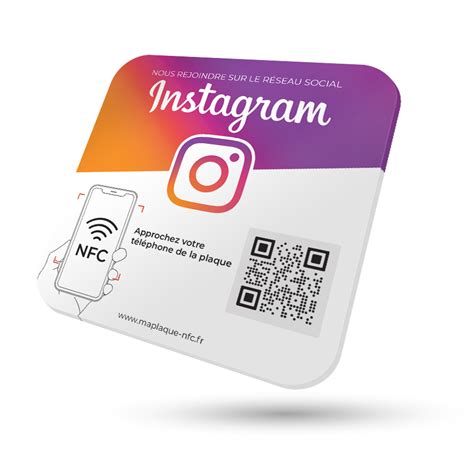 Instagram Qr Code Plaque