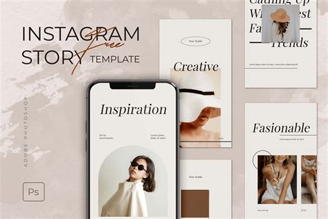 instagram story template free