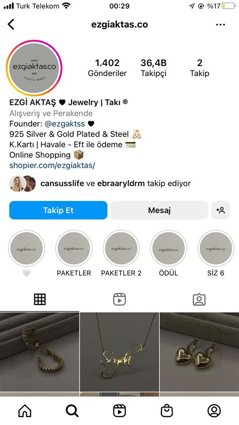 instagram takı sayfası isimleri
