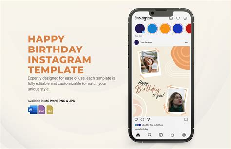 Instagram Template For Microsoft Word Pdf