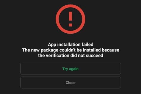 install failed verification itools