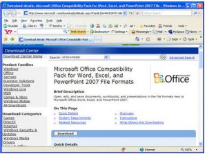 Install Microsoft Office Compatibility Pack