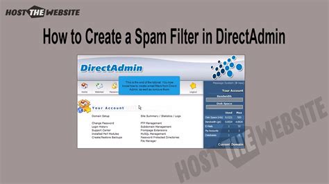 install spam blocker direct admin