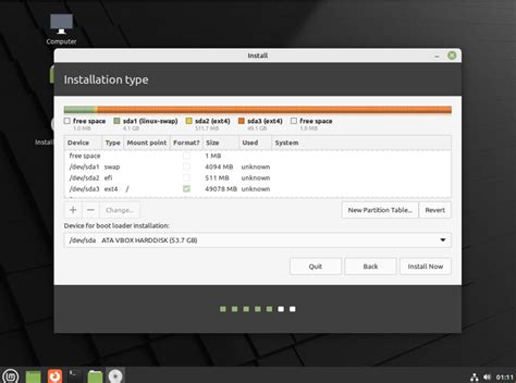 Read Install Linux Mint Manual Partition 
