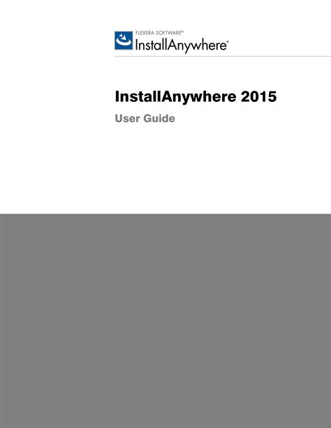 Download Installanywhere User Guide 