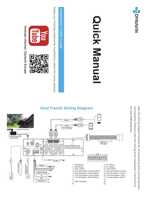 Installation Instructions Ford Transit