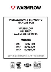 Installation Servicing Manual For Warmflow