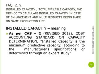 installed capacity meaning