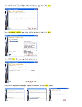 Read Installing Sap 4 7 On Windows Xp Pro Laymans Guide 