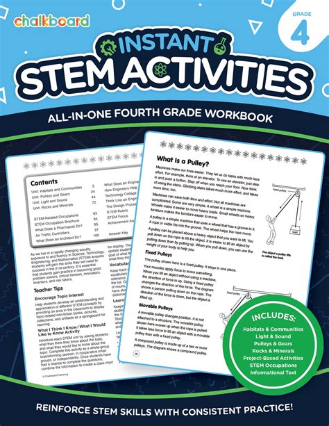 Instant Stem Activities Fourth Grade Ebook Stem Activities 4th Grade - Stem Activities 4th Grade