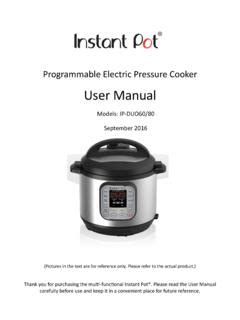 Read Instant Pot Ip Duo User Manual English 