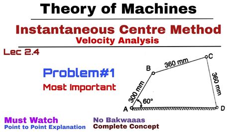 Full Download Instantaneous Centre Method Of Velocity Analysis Pdf 