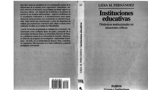 instituciones educativas lidia fernandez pdf